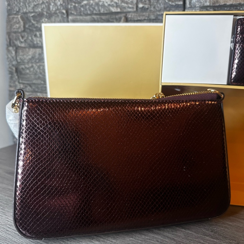 NWT Michael Kors Crossbody & Card Holder Gift Box $548 retail - Picture 3 of 14